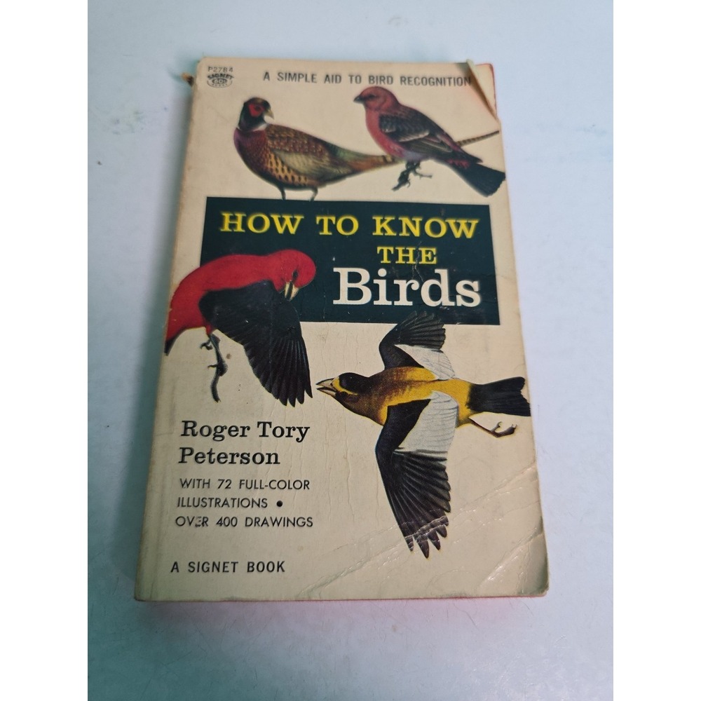 How to Know the Birds by Roger Tory Peterson (1957 PB)